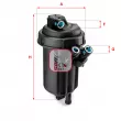 SOFIMA S 1161 GC - Boîtier, filtre de carburant