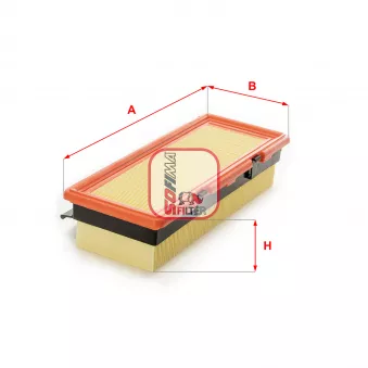 Filtre à air SOFIMA OEM 7701044101