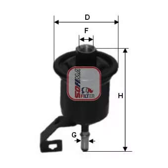 Filtre à carburant SOFIMA OEM 2330016330