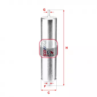Filtre à carburant SOFIMA S 1838 B