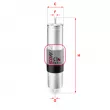 SOFIMA S 1839 B - Filtre à carburant