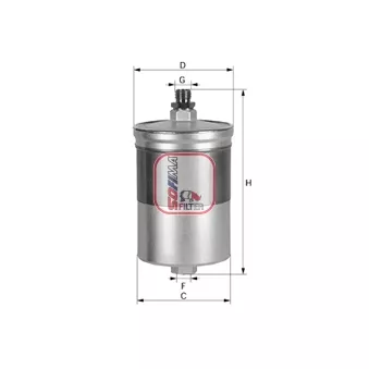 Filtre à carburant SOFIMA OEM 0024771301