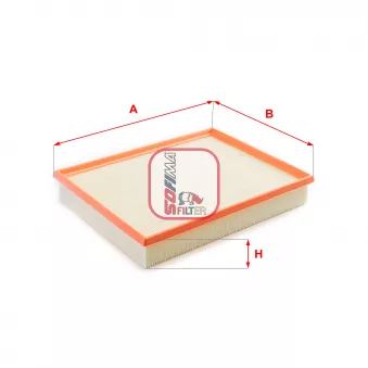 Filtre à air SOFIMA OEM 0055183307