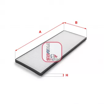 SOFIMA S 3015 C - Filtre, air de l'habitacle