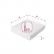 SOFIMA S 3035 C - Filtre, air de l'habitacle