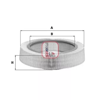 Filtre à air SOFIMA OEM A0020943104