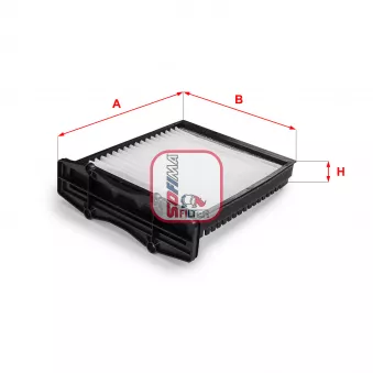 Filtre, air de l'habitacle SOFIMA OEM JKR100280
