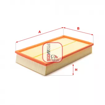 Filtre à air SOFIMA OEM 9186361