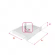 SOFIMA S 3148 C - Filtre, air de l'habitacle