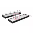 SOFIMA S 3163 C - Filtre, air de l'habitacle
