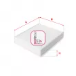 SOFIMA S 3224 C - Filtre, air de l'habitacle