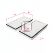 SOFIMA S 3228 C - Filtre, air de l'habitacle