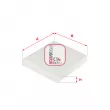 SOFIMA S 3261 C - Filtre, air de l'habitacle