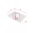 SOFIMA S 3273 C - Filtre, air de l'habitacle