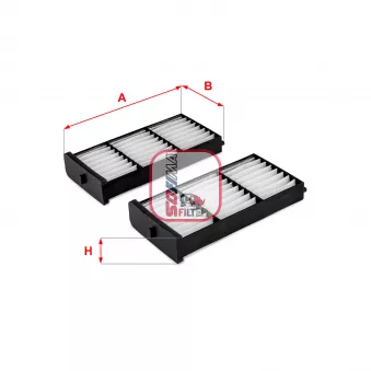 Filtre, air de l'habitacle SOFIMA OEM XR315172D