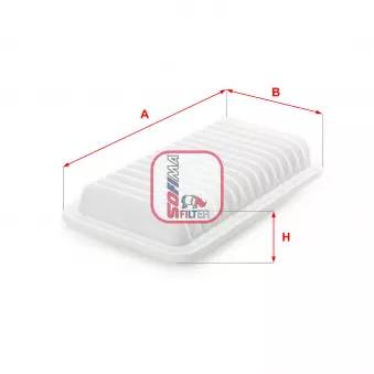 Filtre à air SOFIMA OEM SU00300319