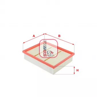 Filtre à air SOFIMA OEM A2660940004