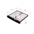 SOFIMA S 3330 C - Filtre, air de l'habitacle