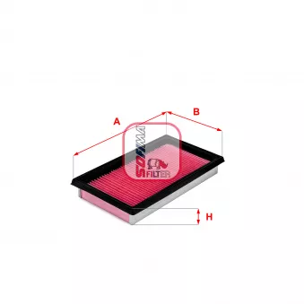 Filtre à air SOFIMA OEM 16546ED500