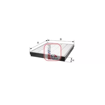 Filtre à air SOFIMA OEM 0040941104