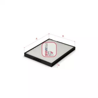 Filtre, air de l'habitacle SOFIMA OEM 9999Z07011