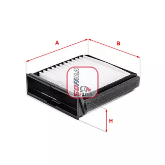 Filtre, air de l'habitacle SOFIMA OEM MZ311916