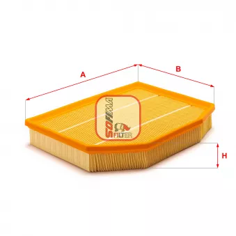 Filtre à air SOFIMA OEM 13717542545