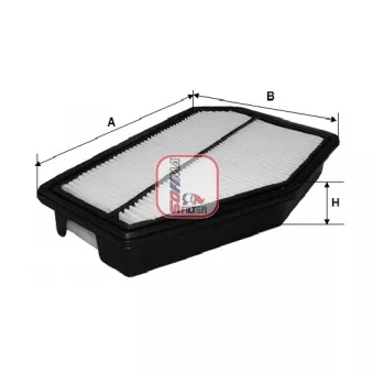 Filtre à air SOFIMA OEM 17220RSPG00