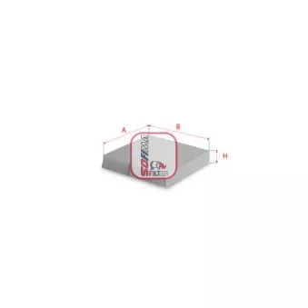 Filtre, air de l'habitacle SOFIMA OEM A1678350200