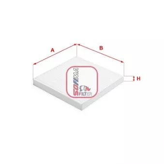 Filtre, air de l'habitacle SOFIMA OEM 55111302AA