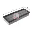 SOFIMA S 3548 A - Filtre à air