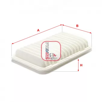 Filtre à air SOFIMA OEM 1378071L00
