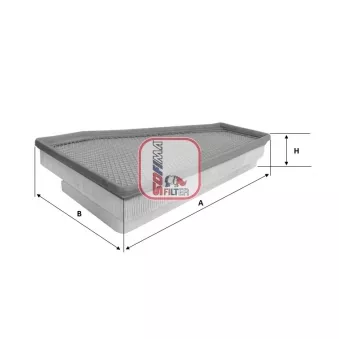 Filtre à air SOFIMA OEM 04891462AC