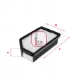SOFIMA S 3627 A - Filtre à air