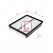 SOFIMA S 3631 A - Filtre à air