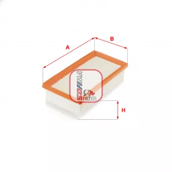 Filtre à air SOFIMA OEM B000754480