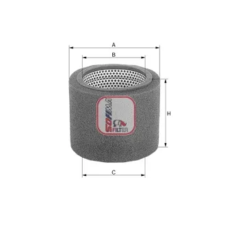 Filtre à air SOFIMA OEM 9401445968
