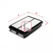 SOFIMA S 3A55 A - Filtre à air