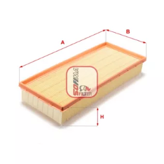 Filtre à air SOFIMA OEM 165466728R