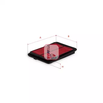 Filtre à air SOFIMA OEM 165464BD0C