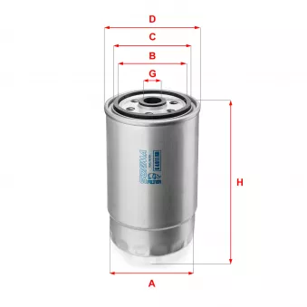 SOFIMA S 4011 NR - Filtre à carburant