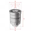 SOFIMA S 4082 NR - Filtre à carburant