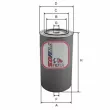 SOFIMA S 4089 NR - Filtre à carburant