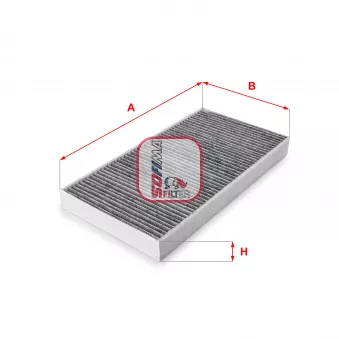 Filtre, air de l'habitacle SOFIMA OEM 1808624