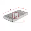 SOFIMA S 4107 CA - Filtre, air de l'habitacle