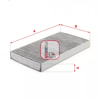 Filtre, air de l'habitacle SOFIMA OEM 60815647