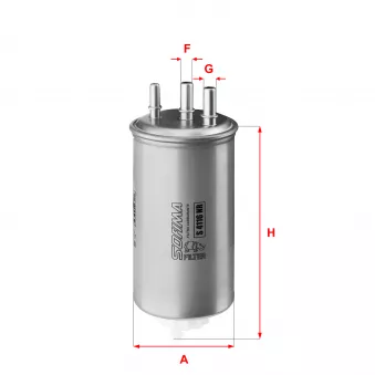 SOFIMA S 4116 NR - Filtre à carburant