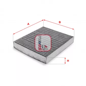 SOFIMA S 4136 CA - Filtre, air de l'habitacle