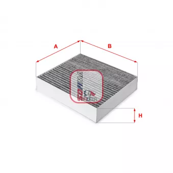 Filtre, air de l'habitacle SOFIMA OEM 0013871V002