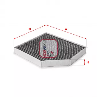 Filtre, air de l'habitacle SOFIMA OEM 8K0819439B
